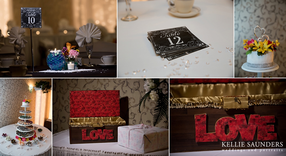 Tina's Country House Wedding Reception, Tina's Country house reception details
